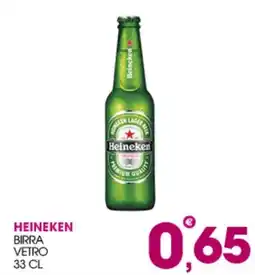 Rosa Cash Heineken birra vetro offerta