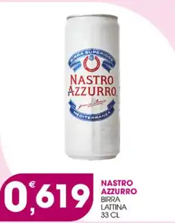 Rosa Cash Nastro Azzurro birra lattina offerta