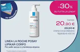 BENU Farma Lipikar Corpo La Roche Posay offerta