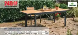Self Tavolo estensibile in acciaio Gardenia offerta