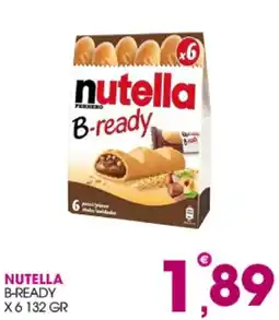 Rosa Cash Nutella B-ready offerta
