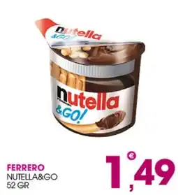 Rosa Cash Ferrero Nutella&Go offerta