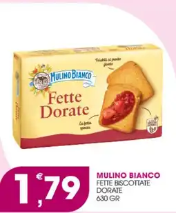 Rosa Cash Mulino Bianco Fette Biscottate Dorate offerta