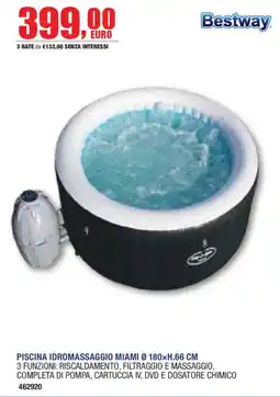 Self Piscina idromassaggio Miami Bestway offerta