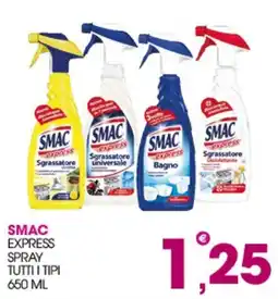 Rosa Cash SMAC EXPRESS SPRAY offerta