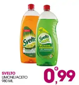 Rosa Cash Svelto limone/aceto offerta