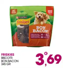 Rosa Cash Friskies biscotti bon bacon offerta