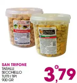 Rosa Cash Taralli secchiello tutti i tipi offerta