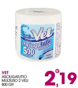 Rosa Cash Vet asciugatutto multiuso offerta