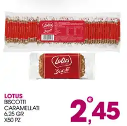 Rosa Cash Lotus biscotti caramellati offerta