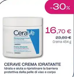 BENU Farma CeraVe crema idratante offerta