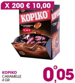 Rosa Cash Kopiko caramelle offerta