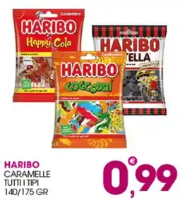Rosa Cash Haribo caramelle tutti i tipi offerta