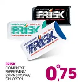 Rosa Cash Frisk compresse peppermint/extra strong/chloropill offerta