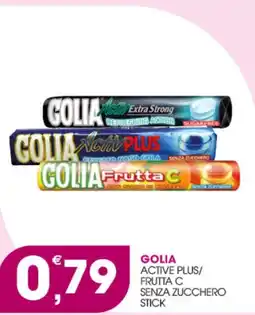Rosa Cash Golia Active Plus/ Frutta C senza zucchero stick offerta