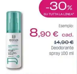 BENU Farma Bioclin deodorante spray offerta