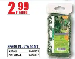 Self Spago in juta offerta