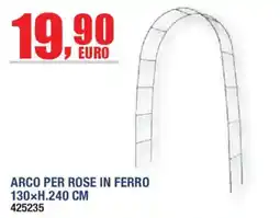 Self Arco per rose in ferro offerta