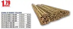 Self Canna di bambu' italiana offerta