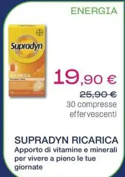 BENU Farma Supradyn Ricarica offerta