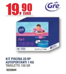 Self Kit piscina Gre offerta