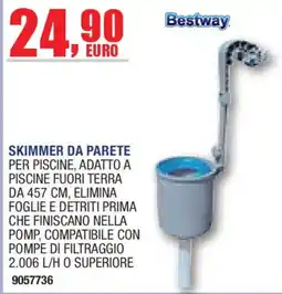 Self Skimmer da parete Bestway offerta