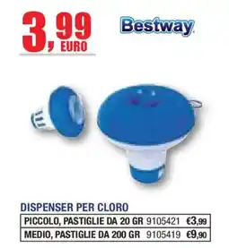 Self Dispenser per cloro Bestway offerta