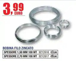 Self Bobina filo zincato offerta
