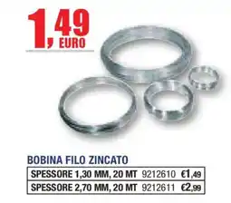 Self Bobina filo zincato offerta