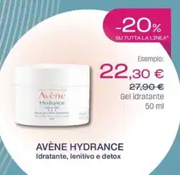 BENU Farma Avène Hydrance offerta