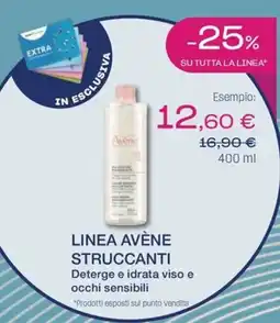 BENU Farma Linea Avène Struccanti offerta