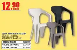 Self Sedia Marina in Resina offerta