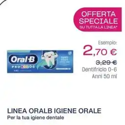 BENU Farma Dentifricio Oral-B 0-6 Anni offerta