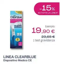 BENU Farma Test di gravidanza Clearblue offerta