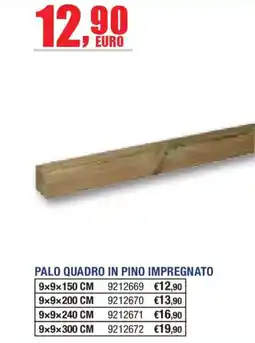 Self Palo quadro in pino impregnato offerta