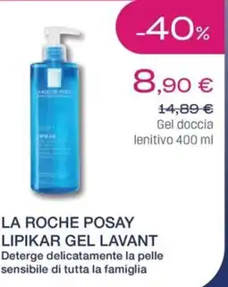 BENU Farma La Roche Posay Lipikar Gel Lavant offerta