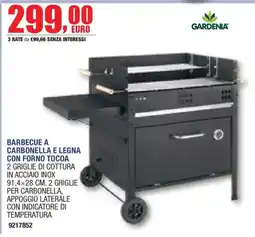 Self Barbecue a carbonella e legna con forno tocoa offerta