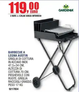 Self Barbecue a legna Austin offerta