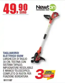 Self Tagliabordi elettrico Newton offerta