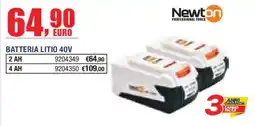 Self Batteria litio 40V Newton offerta