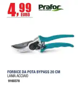 Self Forbice da pota bypass 20 cm lama acciaio Prafor offerta
