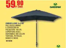 Self Ombrellone Gardenia 3x2 mt offerta