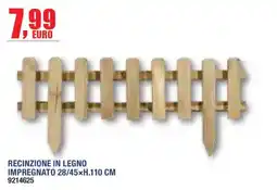 Self Recinzione in legno offerta