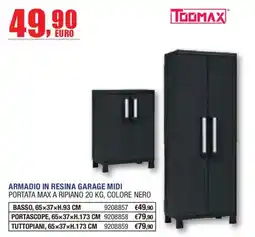 Self Armadio in resina garage midi offerta