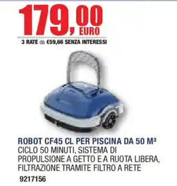Self Robot CF45 CL per piscina offerta