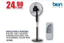 Self Ventilatore a piantana Bion Clima offerta