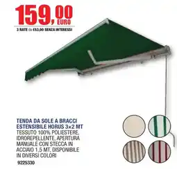 Self Tenda da sole a bracci estensibile Horus offerta
