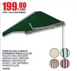 Self Tenda da sole a bracci estensibile Horus offerta