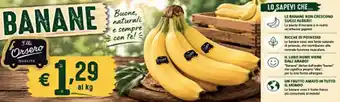 Banane Fill Orsero Qualità