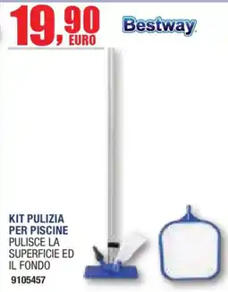 Self Kit pulizia per piscine Bestway offerta